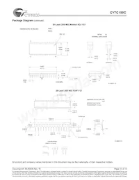 CY7C199CL-15VXCT Datasheet Page 12