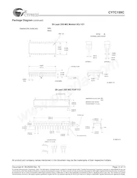 CY7C199CL-15VXCT Datasheet Pagina 12