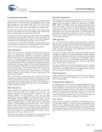 CY7C21701KV18-400BZXC Datenblatt Seite 7