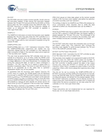 CY7C21701KV18-400BZXC Datenblatt Seite 11