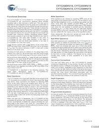 CY7C2544KV18-333BZI Datasheet Page 8