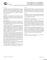 CY7C2544KV18-333BZI Datasheet Page 13