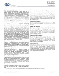 CYD04S72V-167BBC Datenblatt Seite 9