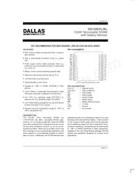 DS1345BL-70IND Datenblatt Cover