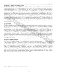 DS2430AX-S/T&R Datasheet Page 2
