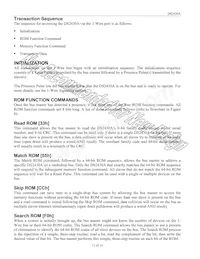 DS2430AX-S/T&R Datasheet Pagina 11