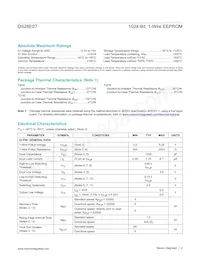 DS28E07Q+U Datasheet Page 2