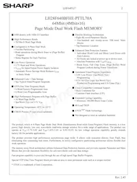 F640BFHEPTTL70A Datasheet Page 5