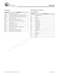 FM1608B-SG Datasheet Page 16