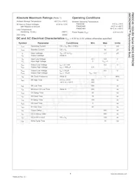 FM93C46LN Datasheet Page 3