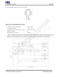 FT24C256A-UTG-T Datasheet Page 2