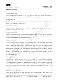 FT25C08A-UTR-B Datasheet Page 4