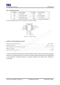 FT25C16A-UTR-B Datasheet Pagina 2