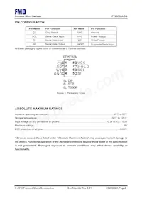 FT25C32A-UTR-B數據表 頁面 2