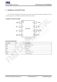 FT25H04S-RT Datasheet Page 4