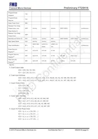 FT25H16T-RB Datasheet Page 15