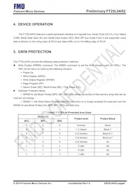 FT25L04S-RT Datasheet Page 8