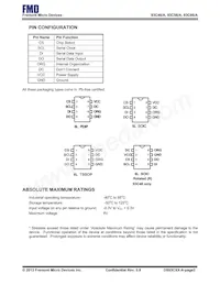 FT93C66A-ITR-T Datasheet Page 2
