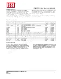 IS25CD010-JNLE-TR Datasheet Page 9