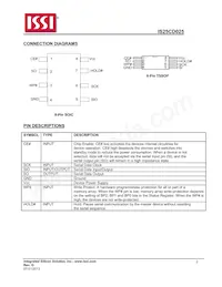 IS25CD025-JNLE-TR Datasheet Page 2