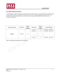 IS25CD025-JNLE-TR Datasheet Pagina 5