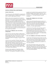 IS25CD025-JNLE-TR Datasheet Page 20