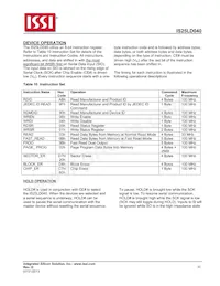 IS25LD040-JVLE-TR Datasheet Page 10