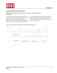 IS25LD040-JVLE-TR Datasheet Page 12