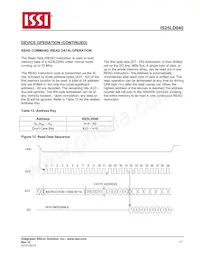 IS25LD040-JVLE-TR Datasheet Page 17
