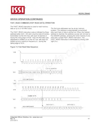 IS25LD040-JVLE-TR Datasheet Page 18