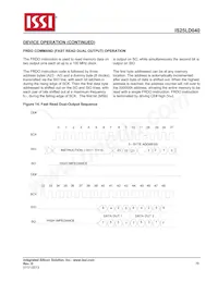 IS25LD040-JVLE-TR Datasheet Page 19