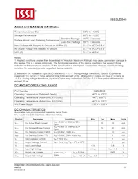 IS25LD040-JVLE-TR Datasheet Page 23
