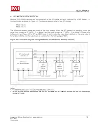 IS25LP064A-JGLE-TR Datasheet Page 12