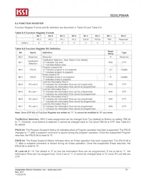 IS25LP064A-JGLE-TR Datasheet Pagina 18