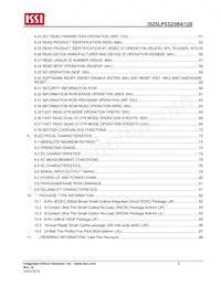 IS25LP128-JMLE Datasheet Pagina 5