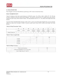 IS25LP128-JMLE Datasheet Page 16