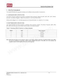 IS25LP128-JMLE Datasheet Pagina 18