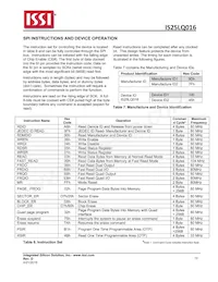 IS25LQ016-JBLE Datasheet Page 10