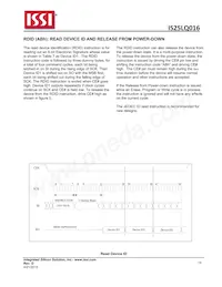 IS25LQ016-JBLE Datasheet Page 14