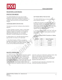 IS25LQ040-JBLE Datasheet Page 10