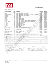 IS25LQ040-JBLE Datasheet Page 11