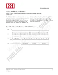 IS25LQ040-JBLE Datasheet Page 13