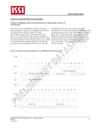 IS25LQ040-JBLE 데이터 시트 페이지 14