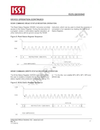 IS25LQ040-JBLE Datasheet Page 17