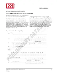 IS25LQ040-JBLE Datasheet Page 20