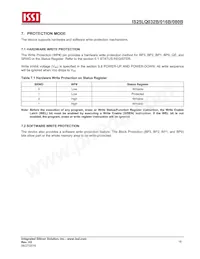 IS25LQ080B-JNLE-TR Datasheet Page 18