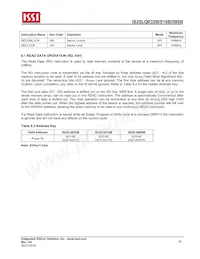 IS25LQ080B-JNLE-TR Datasheet Page 20