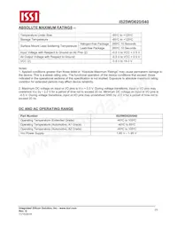 IS25WD040-JVLE-TR Datasheet Page 23