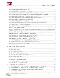 IS25WP032-JBLE Datasheet Page 5