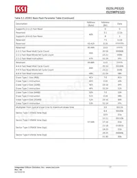 IS25WP032D-RMLE-TR數據表 頁面 17